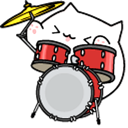 Rock Bongo Cat Hand Cursor