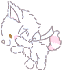 Sanrio Chico Grey Gray Arrow Cursor