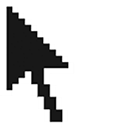 Seashell Pixel Arrow Cursor