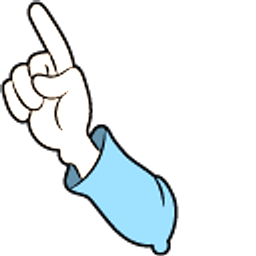 Seven Little Monsters Mom Blue Arrow Cursor