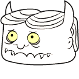 Seven Little Monsters Seven Gray Grey Arrow Cursor