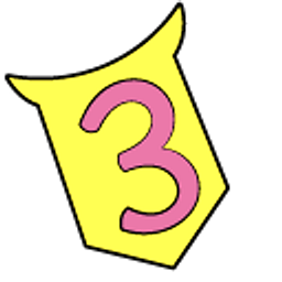 Seven Little Monsters Three Yellow Pink Arrow Cursor