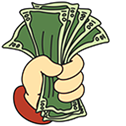 Shut Up And Take My Money Green Hand Cursor