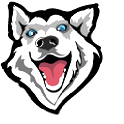 Siberian Husky Dog Hand Cursor