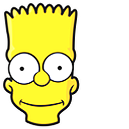 Simpsons Bart Hand Cursor