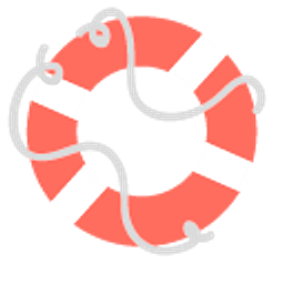 Snorkel Mask and Lifebuoy Red Hand Cursor