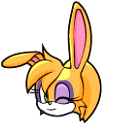 Sonic Bunnie D'Coolette Orange Hand Cursor