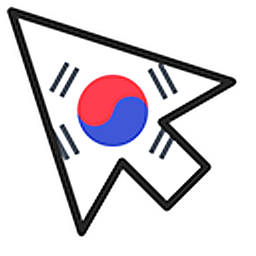 South Korea Flag Arrow Cursor