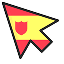 Spain Flag Arrow Cursor