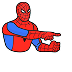 Spider-Man Pointing at Spider-Man Meme Hand Cursor