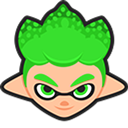 Splatoon 2 Green Inkling Hand Cursor