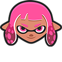 Splatoon 2 Pink Inkling Hand Cursor