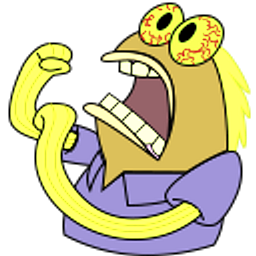 SpongeBob Chocolate Guy Hand Cursor