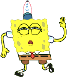 SpongeBob Dancing Hand Cursor