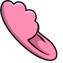 SpongeBob Mermaid Man Pink Slipper Arrow Cursor