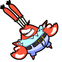 SpongeBob Mr Krabs Money Bag Arrow Cursor