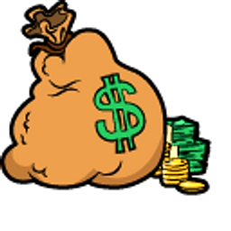 SpongeBob Mr Krabs Money Bag Hand Cursor