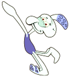 SpongeBob Squidwards Dance Arrow Cursor