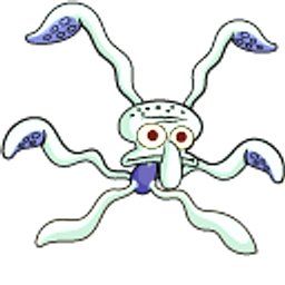 SpongeBob Squidwards Dance Hand Cursor