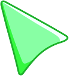 Spring Green Arrow Cursor