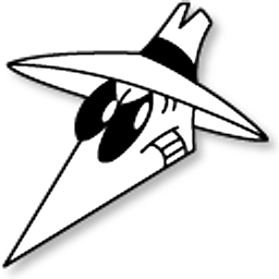 Spy vs. Spy White Spy and Dynamite Hand Cursor