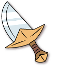 Star vs. the Forces of Evil Kelly Sword Grey Gold Arrow Cursor
