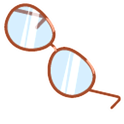 Stranger Things Doris Driscoll and Glasses Brown Arrow Cursor