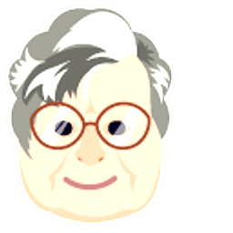 Stranger Things Doris Driscoll and Glasses Gray Grey Arrow Cursor