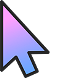Sublime Vivid Gradient Arrow Cursor
