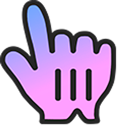 Sublime Vivid Gradient Hand Cursor