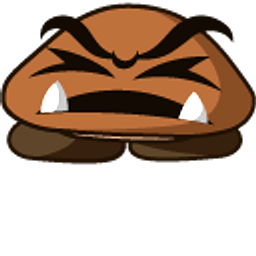 Super Mario Goomba Hand Cursor