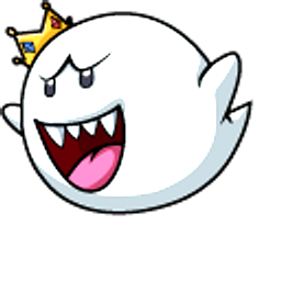Super Mario King Boo Arrow Cursor
