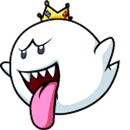 Super Mario King Boo Hand Cursor