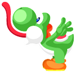 Super Mario Yoshi and Apple Hand Cursor