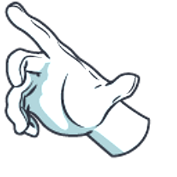 Super Smash Bros Master Hand Arrow Cursor