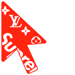 Supreme x Louis Vuitton Arrow Cursor