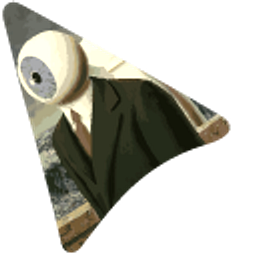 Surreal Art The Difficult Crossing 1963 Black Grey Arrow Cursor