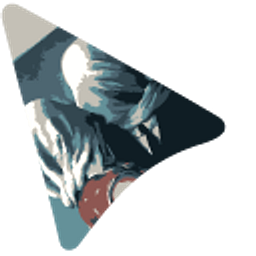 Surreal Art The Lovers Blue Black Arrow Cursor