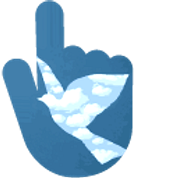 Surreal Art The Sky Bird Blue Sky Hand Cursor