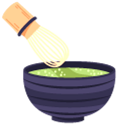 Tea Ceremony Purple Green Arrow Cursor