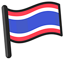 Thailand Flag Hand Cursor