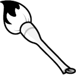  The Battle Cats Calligraphy Cat and Brush Gray Arrow Cursor