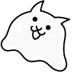 The Battle Cats Slime Cat and Jellycat Grey Arrow Cursor