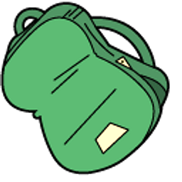 The Loud House Nikki and Backpack Green Arrow Cursor