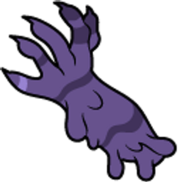 The Owl House Darius Deamonne Purple Arrow Cursor