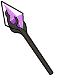The Owl House Master Wortlop and Staff Purple Staff Arrow Cursor