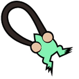 The Owl House Morton and Frog Necklace Green Arrow Cursor