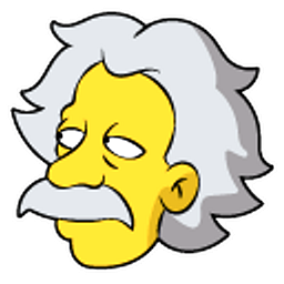 The Simpsons Albert Einstein Hand Cursor