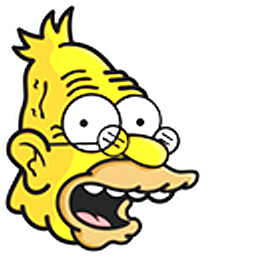 The Simpsons Grandpa Hand Cursor