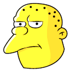 The Simpsons Kearney Zzyzwicz and Phone Yellow Hand Cursor